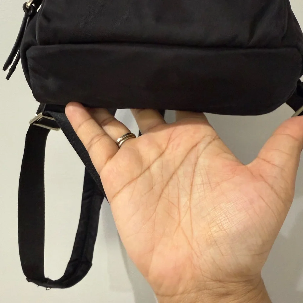KATE SPADE‎ Backpack Black Nylon 30x23 Cm T
